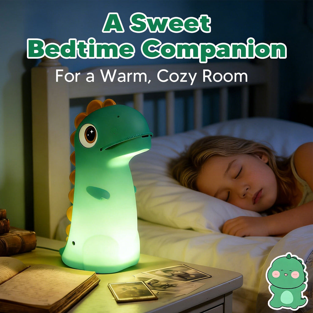 2026 Cute Dinosaur Drawing Projector & Night Light