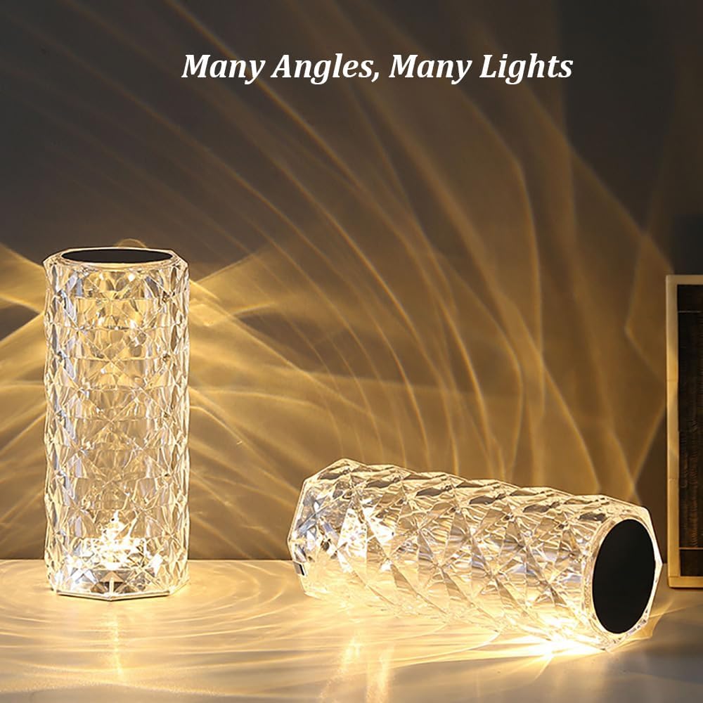 Crystal RGB Night Light （with Remote & Touch Control）