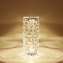 Crystal RGB Night Light （with Remote & Touch Control）