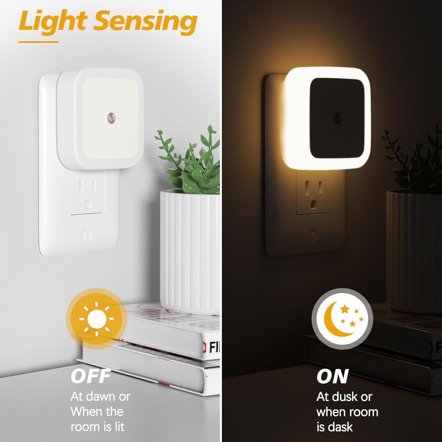 Dusk to Dawn Plug-in Night Light