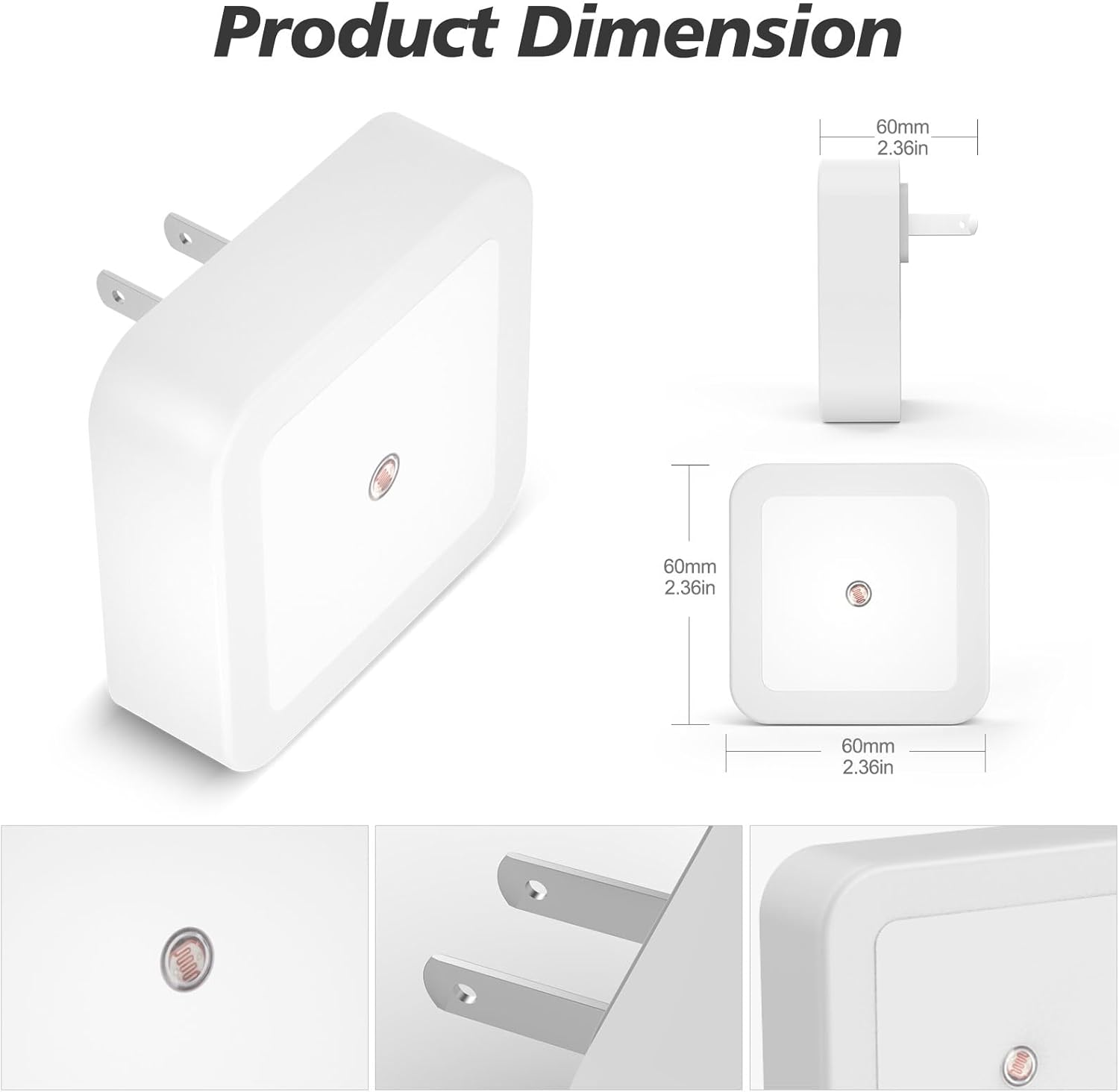 Dusk to Dawn Plug-in Night Light